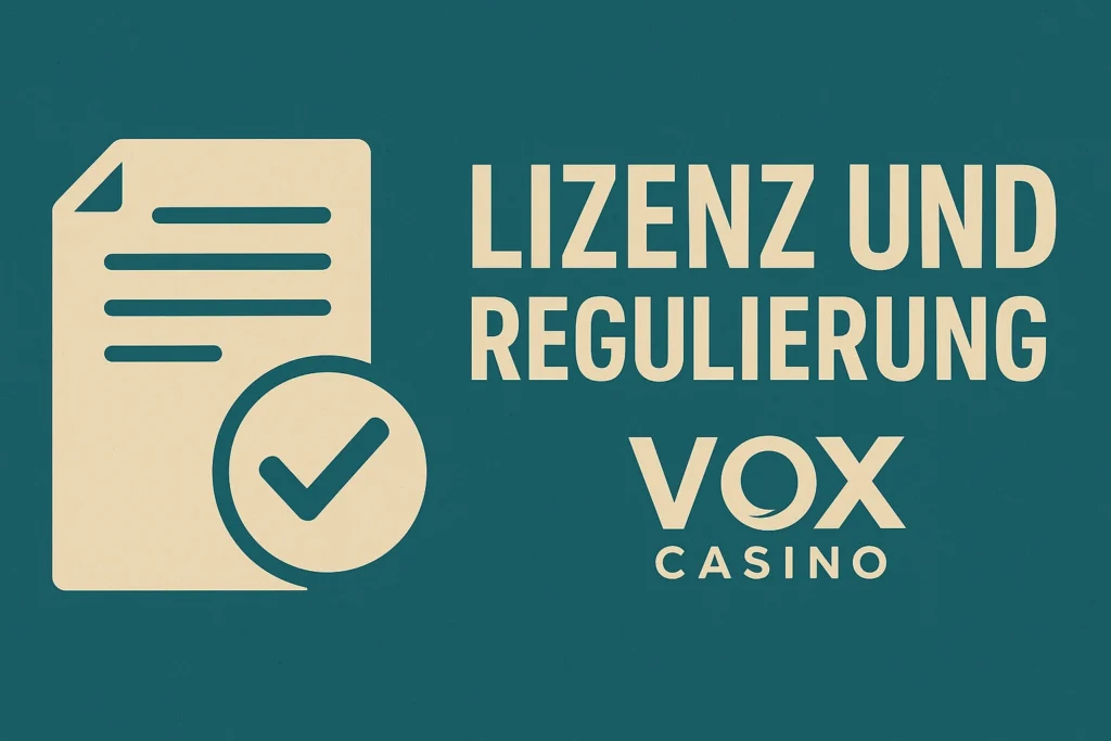 Lizenz und Regulierung